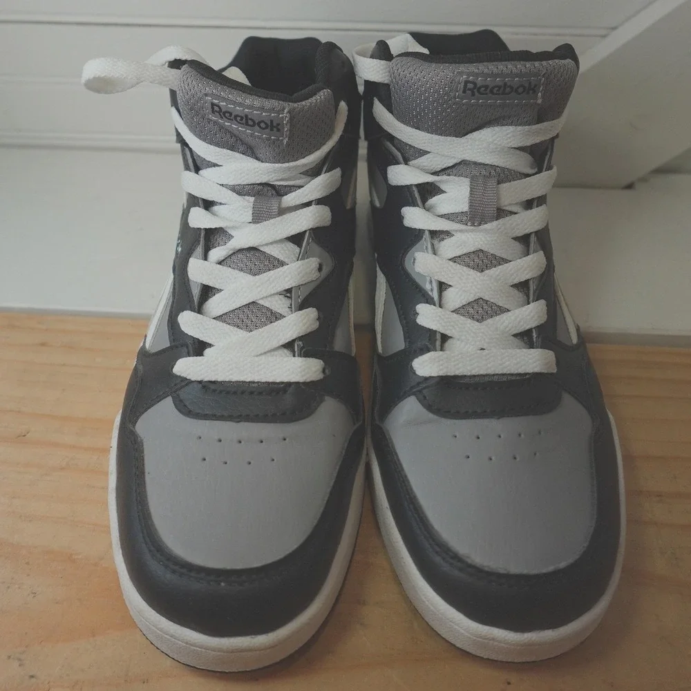Reebok Royal BB45000 HI 2 Lifestyle‎ Sneakers Men's 6/Women's 7.5 Black Grey